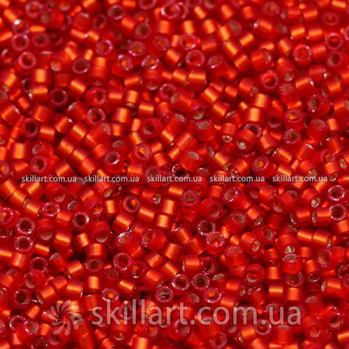 Бисер DB-683 Miyuki Delica Beads 11/0 (блестящий, красный-терракотовый)